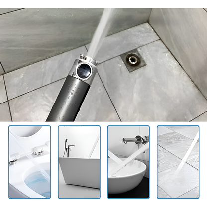 HydroPower Showerhead – High-pressure showerhead with 3 modes and massage brush | Bowlift