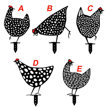 BowLift | Simulated Chicken Ornament for the Garden