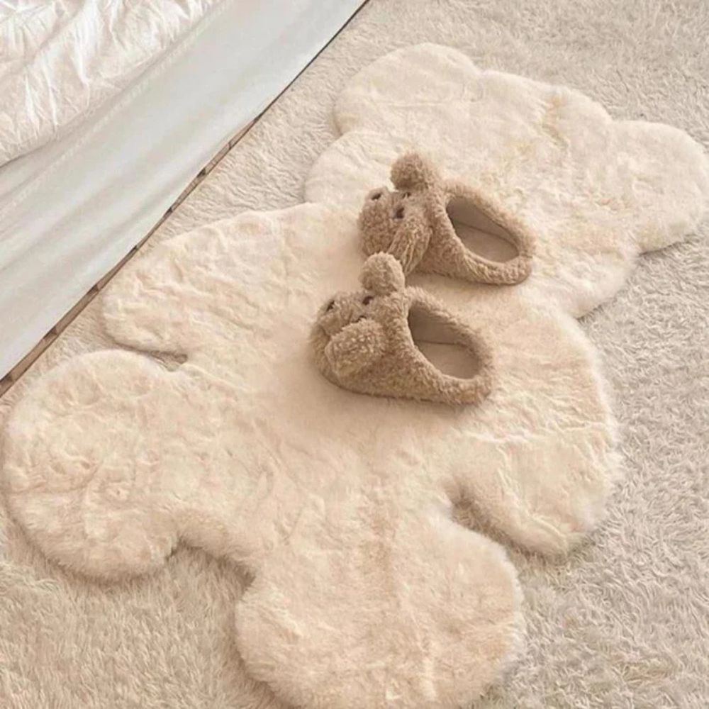Skanto | Fluffy Charm Teddy Bear Rug