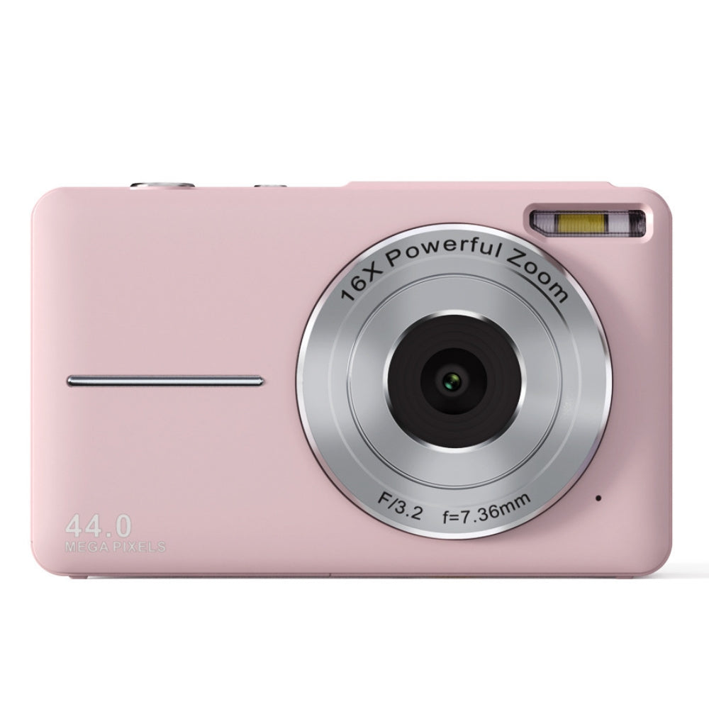 Skanto | Portable Digital Camera 1080P 44MP with 16X Zoom – Compact Vlogging Camera with LCD Screen, Rechargeable, Perfect for Teens and Students