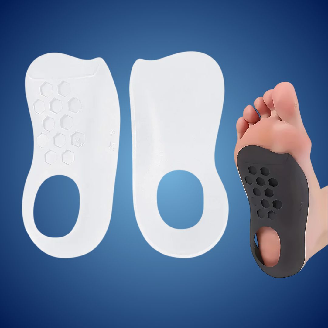 ArchEase Shoe Inserts for Flat Feet | Shoe Insole for Plantar Fasciitis - Foot Arch Support Insole - Foot Cushioning Bowlift