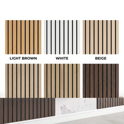 BowLift | WoodLook Wall Panels – Self-Adhesive 3D PVC Wall Covering for Quick Living Effect
