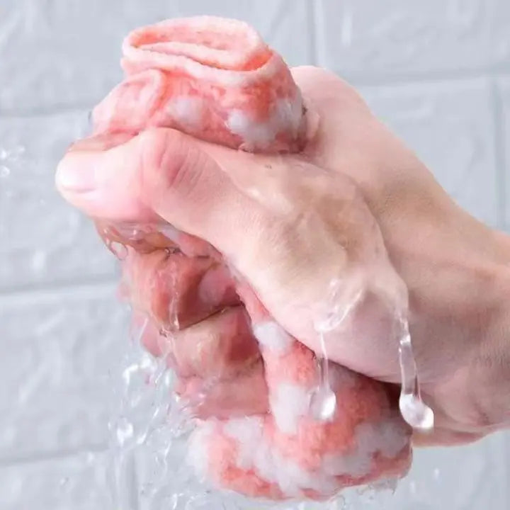 3+2 | Microfiber Cleaning Cloth – Super absorbent & reusable