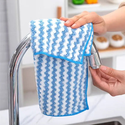 3+2 | Microfiber Cleaning Cloth – Super absorbent & reusable