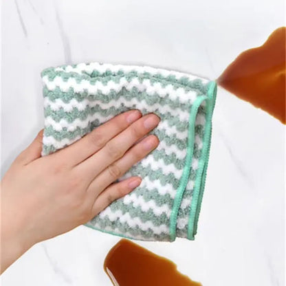 3+2 | Microfiber Cleaning Cloth – Super absorbent & reusable