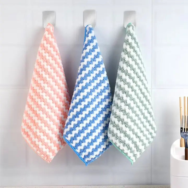 3+2 | Microfiber Cleaning Cloth – Super absorbent & reusable