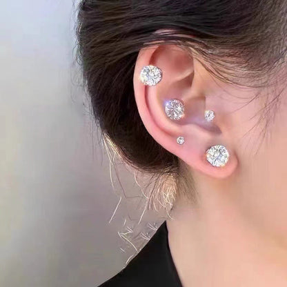 Skanto | Magnetic Zircon Stud Ear Clip