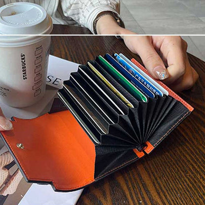 BowLift | Minimalist PU Leather Zipper Card Holder