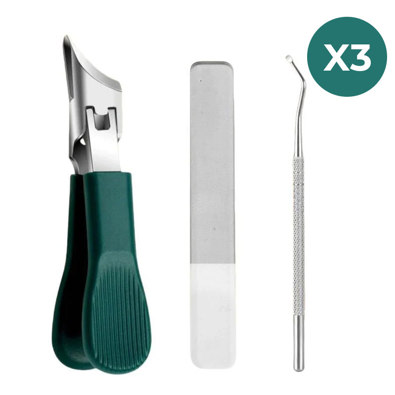 BowLift | Premium 3-Piece Eagle Beak Nail Clipper Set