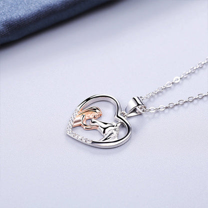 Skanto | Girl and Horse Necklace Chain