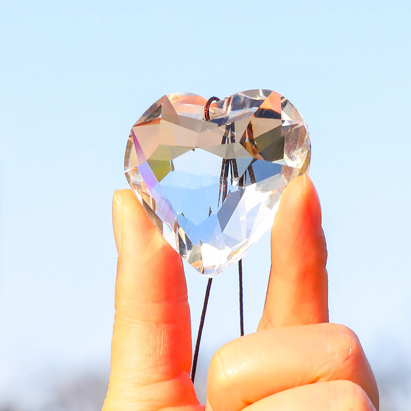 Skanto | Hanging Heart Sun Catcher Prism Craft Projects
