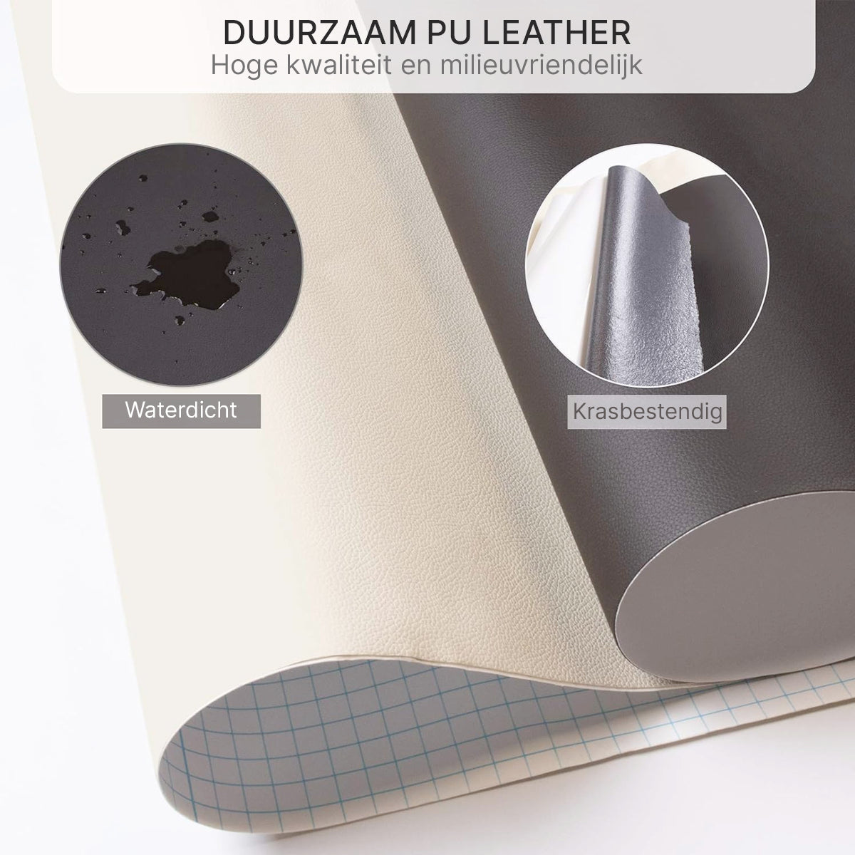 BowLift | ReviLeer Self-Adhesive PU-Leather Patch – Waterproof Repair Patch for Furniture