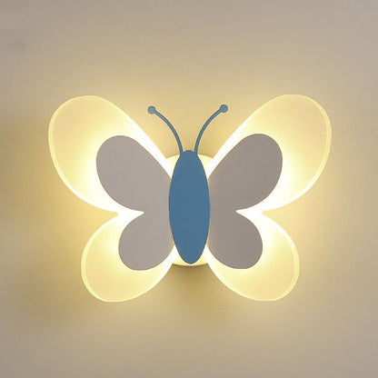 Skanto | LuminoArt – Butterfly-Shaped Creative LED Wall Lamp with 1 Light in Acrylic