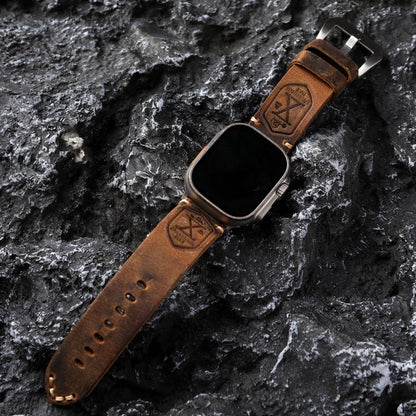 BowLift | Handmade Vintage Leather Apple Watch Band