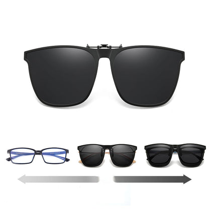 Karnz | New polarized Clip-on folding sunglasses