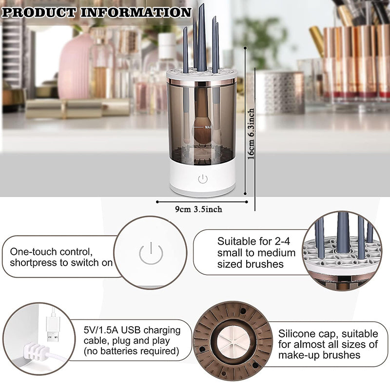 Skanto | Electric Makeup Brush Cleaning Machine