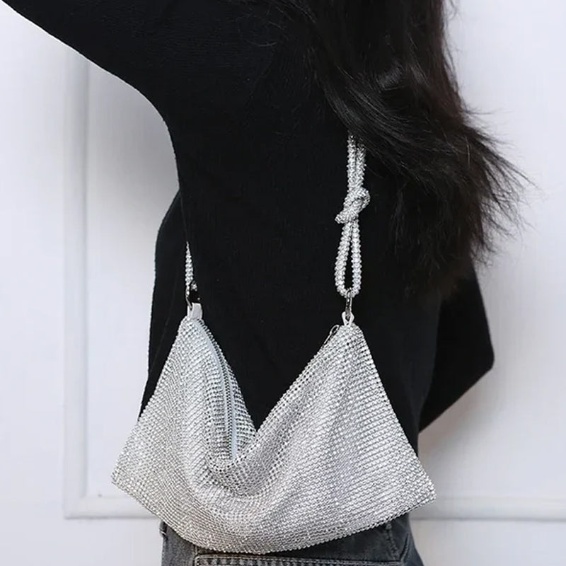 Skanto | Luxury Design Shiny Rhinestones Handbag