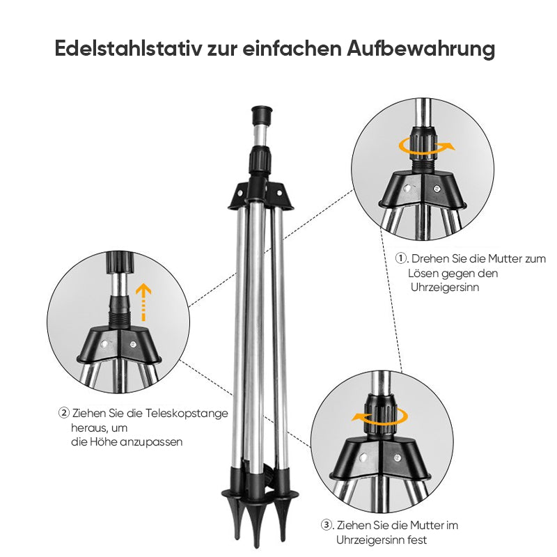 Automatic Rotating Tripod Sprinkler | Skanto