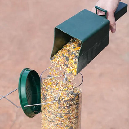BowLift | Squirrel-Proof Bird Feeder – 5lb Seed Tube with 4 Ports