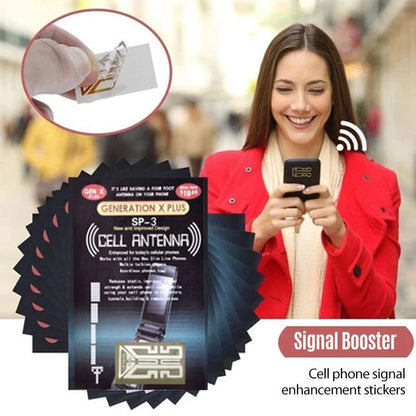 Signal booster for mobile phones