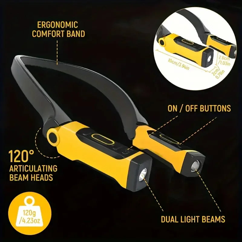 BowLift | Rechargeable LED Neck Light with Adjustable Brightness