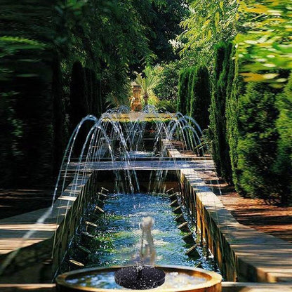 Skanto | Solar Bionic Fountain for Gardens Floor / Ground Bath