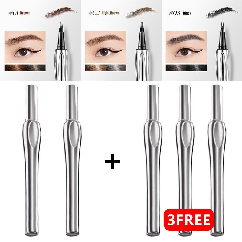 Skanto | Enhanced Natural Waterproof Eyebrow Pencil with Micro-Fine Tip (super)