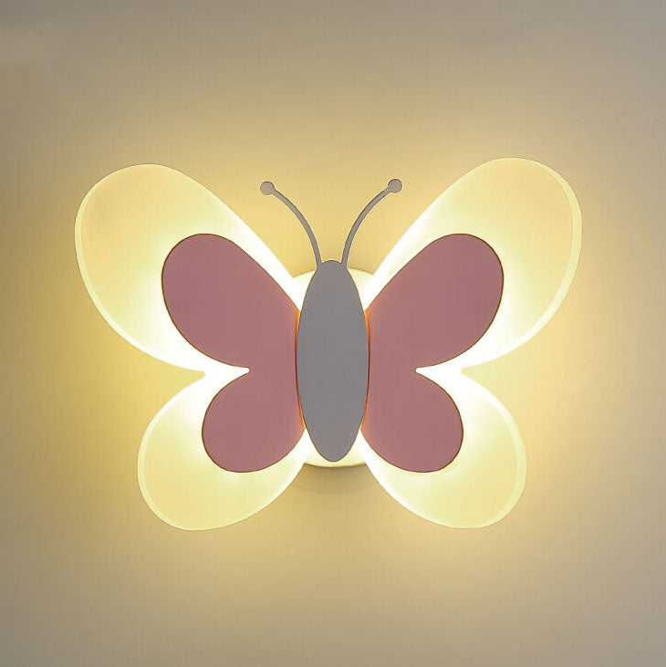 Skanto | LuminoArt – Butterfly-Shaped Creative LED Wall Lamp with 1 Light in Acrylic