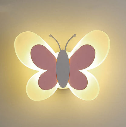 Skanto | LuminoArt – Butterfly-Shaped Creative LED Wall Lamp with 1 Light in Acrylic