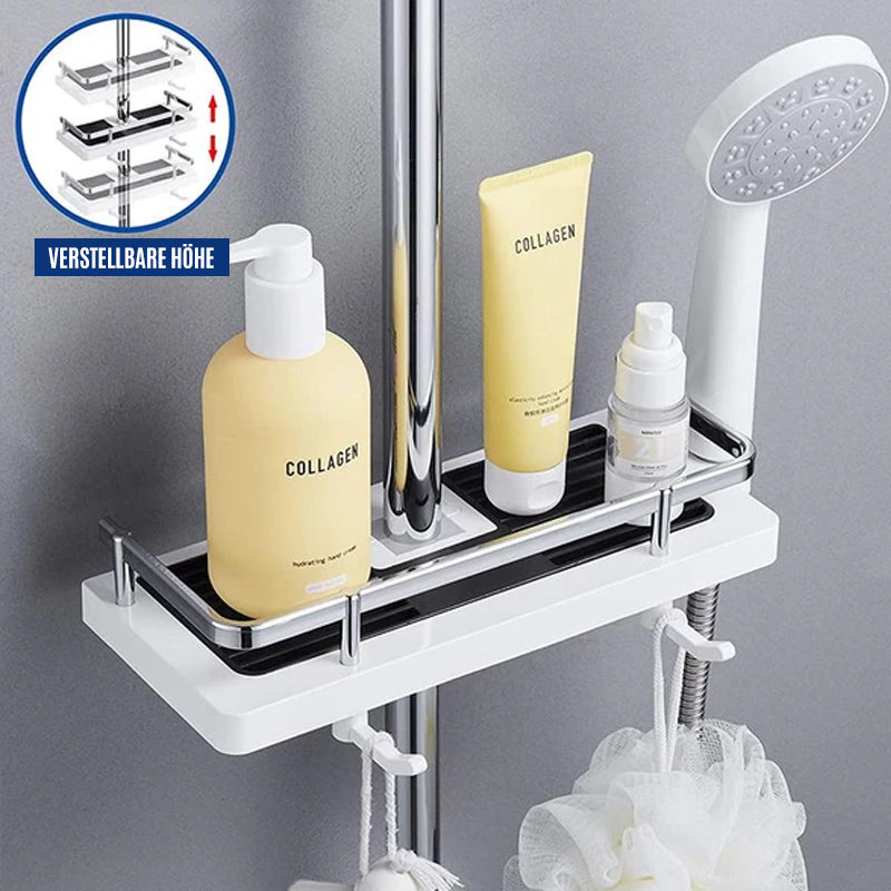 Shower Rod Storage Rack | Karnz