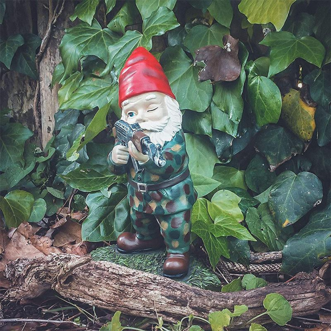 Skanto | Military Garden Gnome