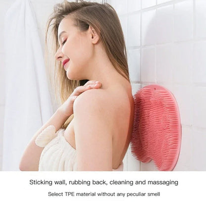 BowLift | Shower Foot & Back Scrubber, Massage Pad