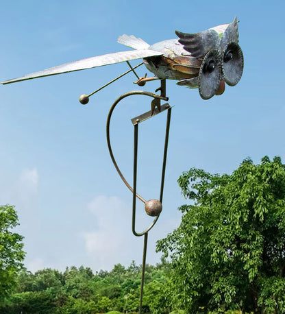 Skanto | WindGarden | Metal Garden Spinner Wind Spinner with Ground Stake – Weather-Resistant Decor