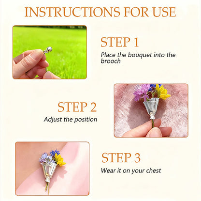 BowLift | Bouquet Brooch