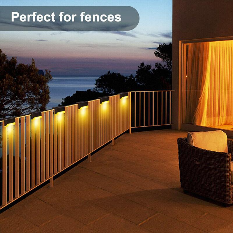 Outdoor Waterproof Stair Solar Lights (4 PCS) | Bowlift