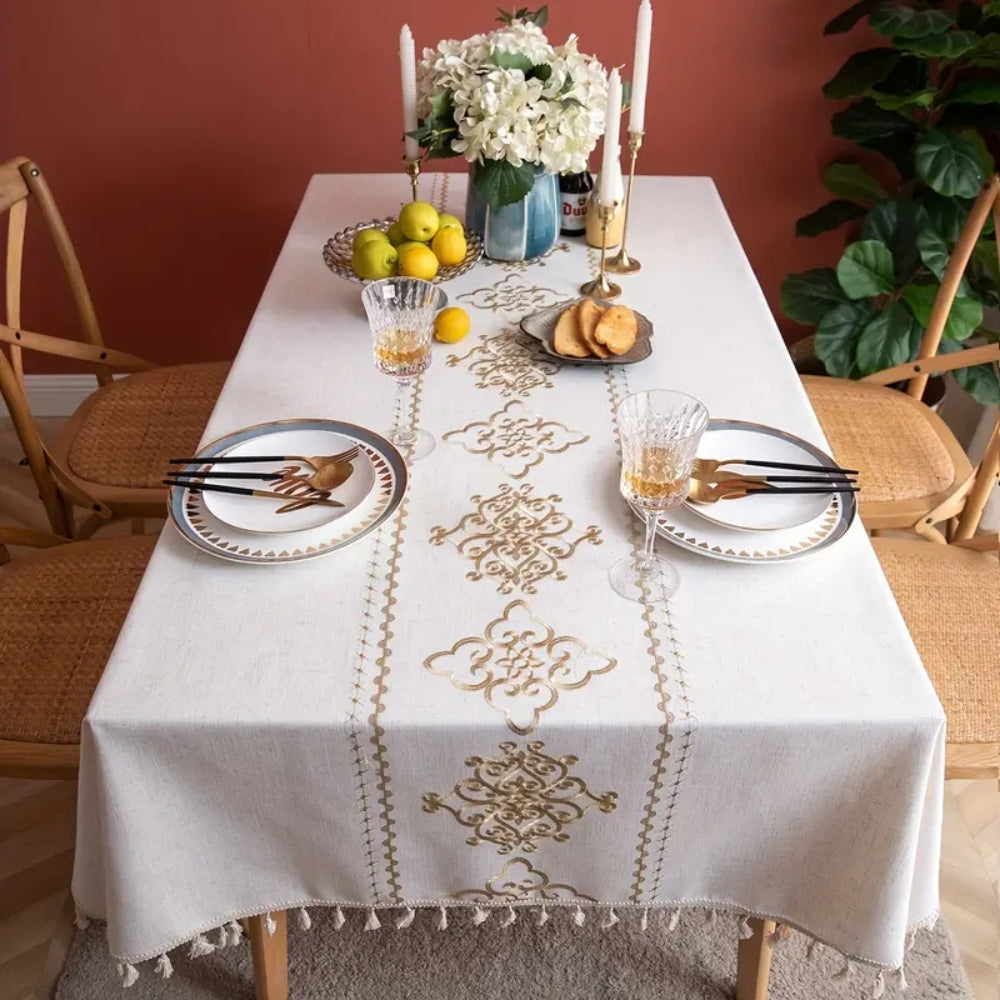 BowLift | Sorella Luxe Embroidered Tablecloth
