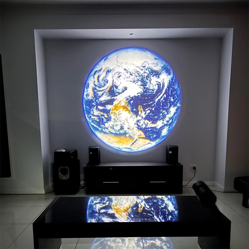 Moon-Earth Projection LED Lamp