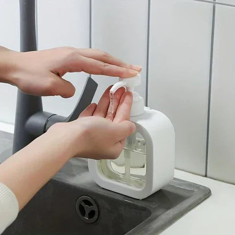 SkandiPure Soap Dispenser - Minimalist Nordic Design Durable | Brehn
