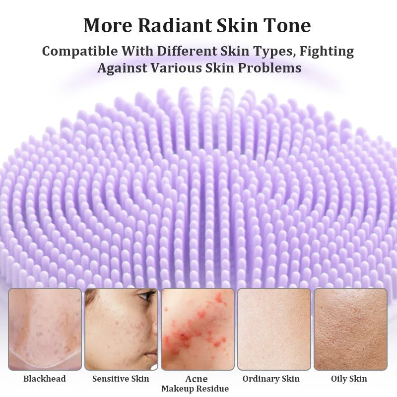 BowLift | Rechargeable Face Scrubber with Facial Cleansing Brush