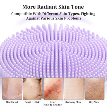 BowLift | Rechargeable Face Scrubber with Facial Cleansing Brush