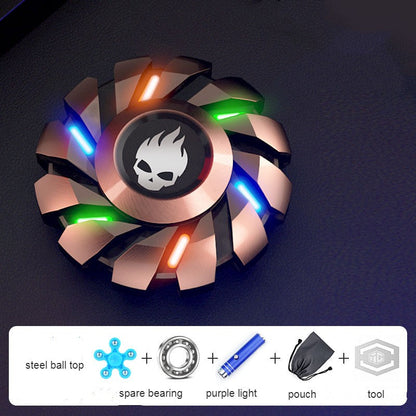 Brehn | Luminous Metal Spinning Top, creative gift for children and adults