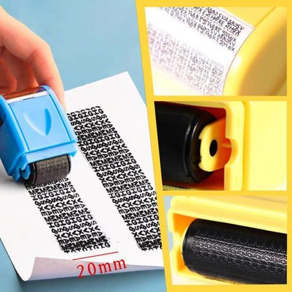 Identity Theft Protection Privacy Seal Roller Stamp | Bowlift