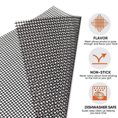 Non-stick BBQ Grill Mesh Mat | Karnz