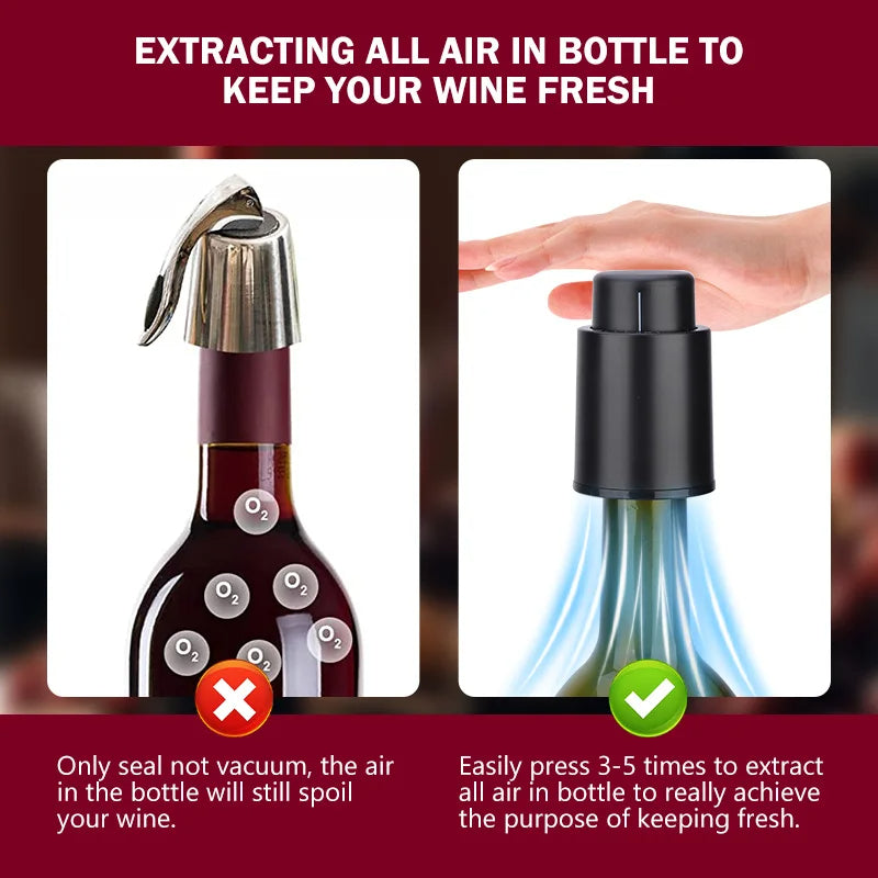 BowLift | Vacuum Seal Wine Bottle Stopper