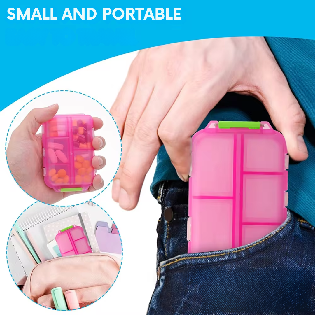 Portable Pill Case – Effortless organisation for all pills Bowlift