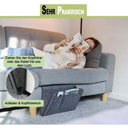 Hanging bag for bedside storage | Karnz