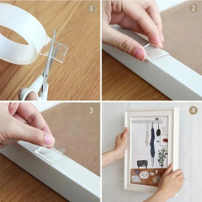 Brehn | Reusable double-sided, traceless adhesive tape