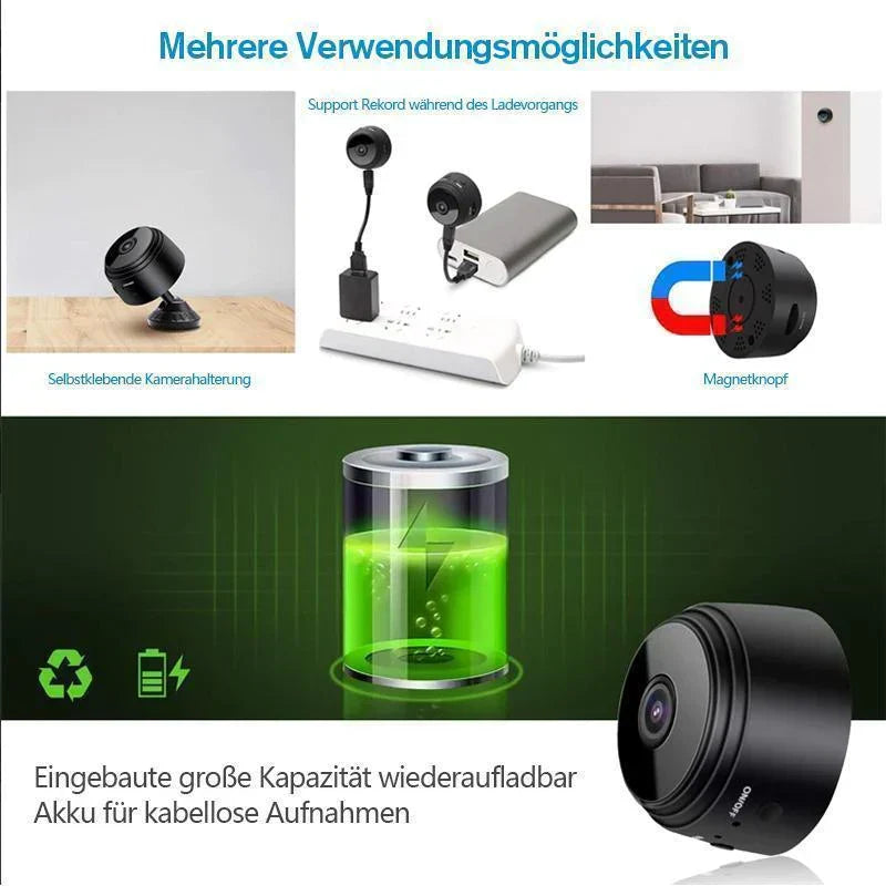 1080p Magnetic WiFi Mini Camera