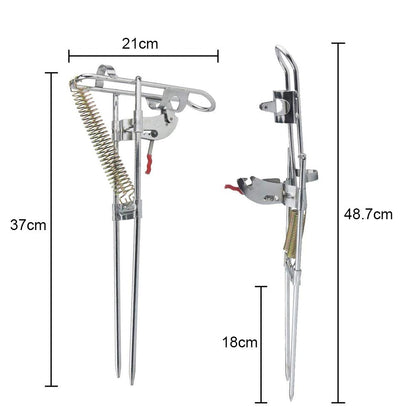 Automatic fishing rod holder