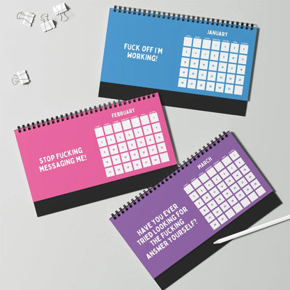 Skanto | Funny 2025 Sarcastic Calendar